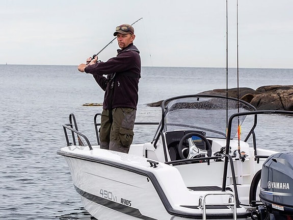 Ryds 490VI Sport med Yamaha 50hk white pearl 9 of 11
