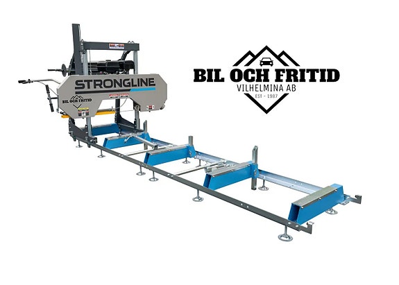 -- Bandsågverk 15hk mobilt