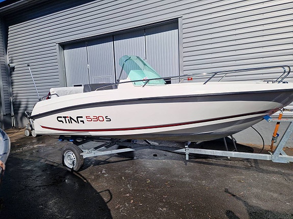 Sting 530 S Evinrude 75 E-tec  Båtvagn  -19