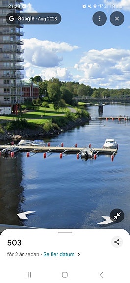 Teg - Båtplats säljes i central Umeå 30000 kr 2 of 3