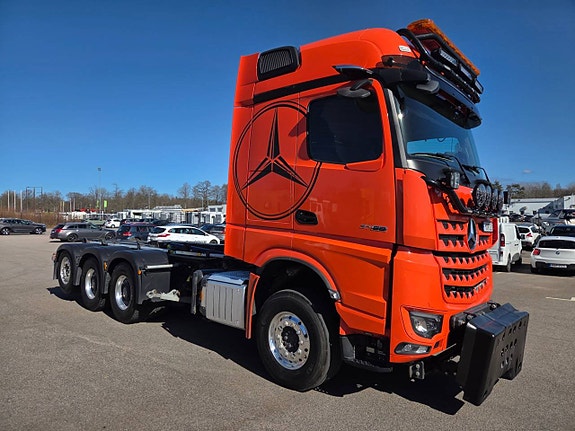 MERCEDES-BENZ AROCS 3758 LASTVÄXLARE PLOGUTRUSTAD 8X4 580 HK 3 of 11