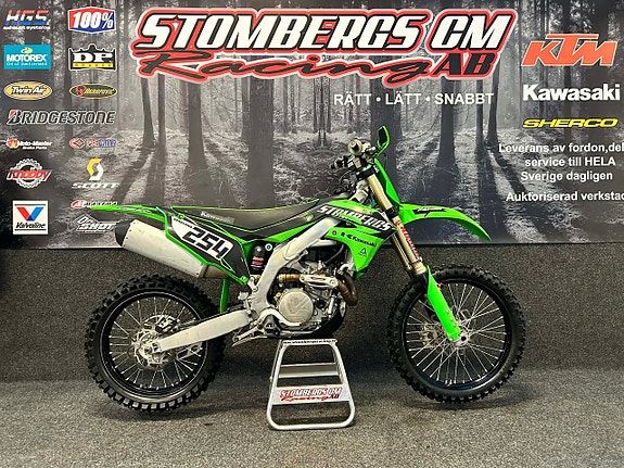 Kawasaki KX 450 / I butiken / Skickas / Finans