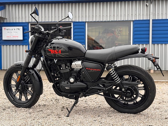BSA Bantam 350 Barell Black Union Jack Tank 2 of 7