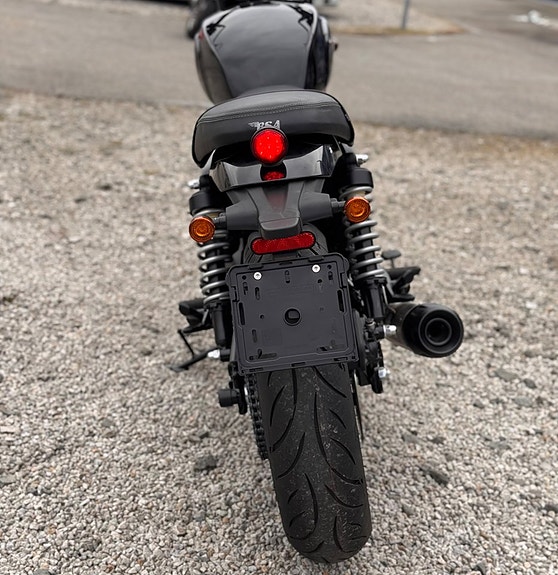 BSA Bantam 350 Barell Black Union Jack Tank 6 of 7
