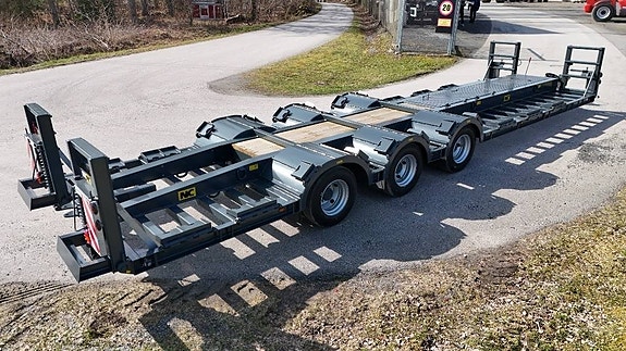 NC 3-axlad Traktordragen Skogsagri