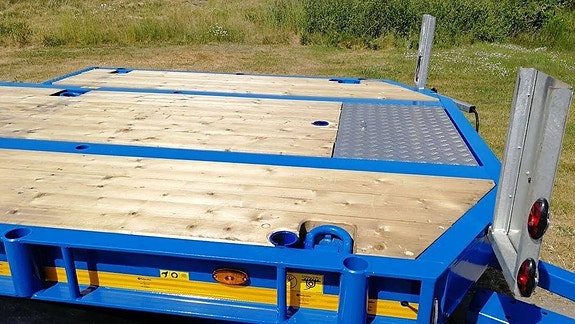 NC 4-axlad Maskinsläp 38T 11 of 24