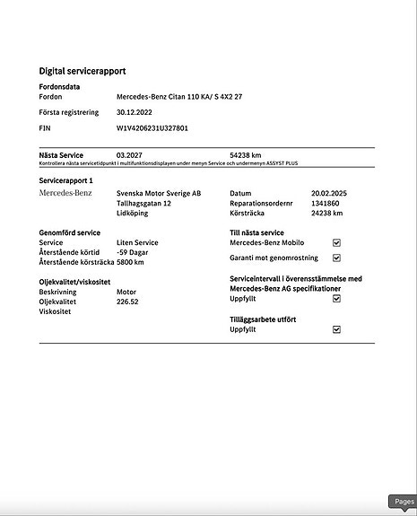 Mercedes-Benz Citan 110 18 of 18