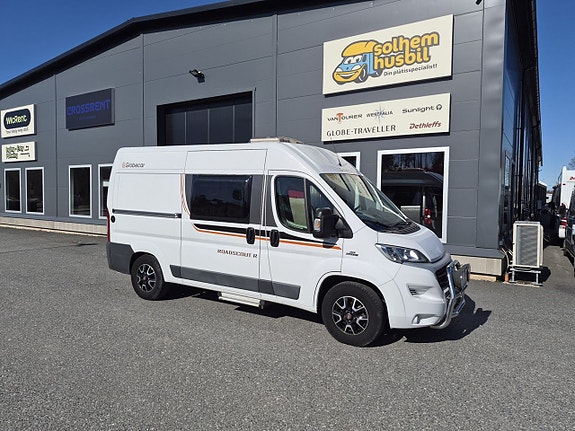 Globecar RoadScout R 540 lång, GPS, 3 sovplatser, kanonbra lastvikt