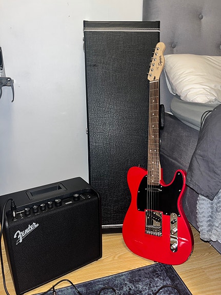 Squier telecaster Torino red