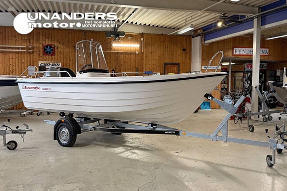 Sandström Classic 510 + Honda 50 hk + Båtvagn Fogelsta 1875