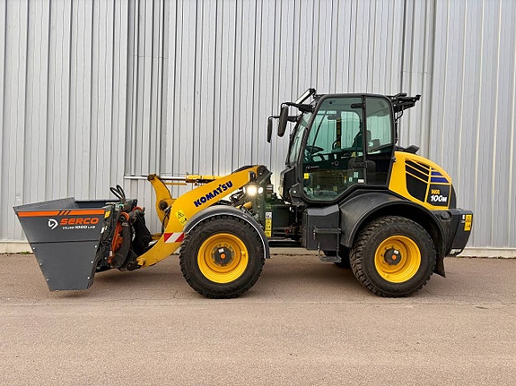 Komatsu WA100M / Spakstyrning / C-Smörj / 40 km/t