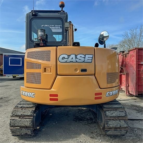 Case CX80 C - Minigravemaskine / mini excavator 9 ton 8 of 30