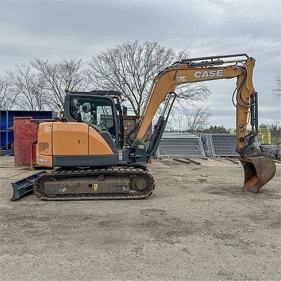 Case CX80 C - Minigravemaskine / mini excavator 9 ton 5 of 5