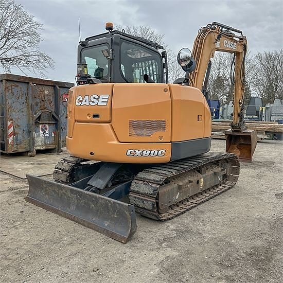 Case CX80 C - Minigravemaskine / mini excavator 9 ton 4 of 5