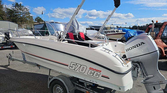 Micore 570 cc Offshore med Honda 100hk 2019 endast 107 tim