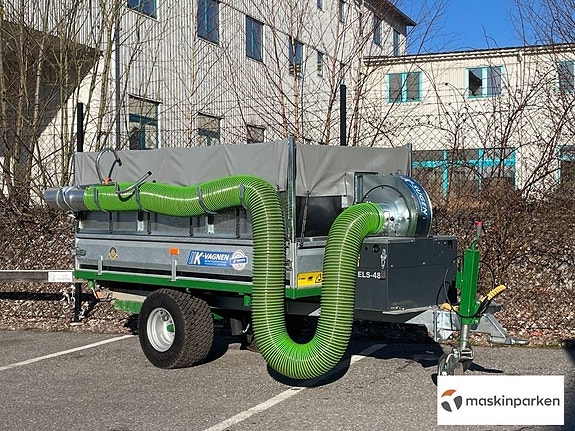 Lövsugsvagn K-Vagnen 1800 HT3 Batteridriven