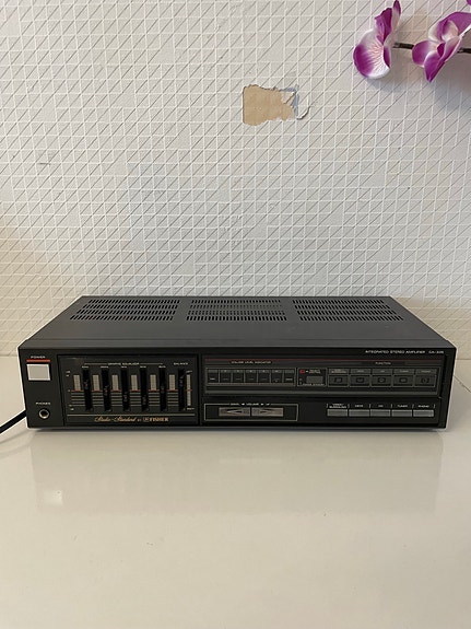 Fisher CA-335 vintage stereo förstärkare - retro HiFi