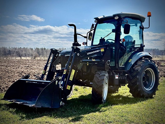 Traktor 50 Hk med frontlastare och fri leverans