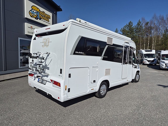 Hobby Optima de Luxe T65 GE långbäddar, endast 4000 mil, mkt fin 6 of 24