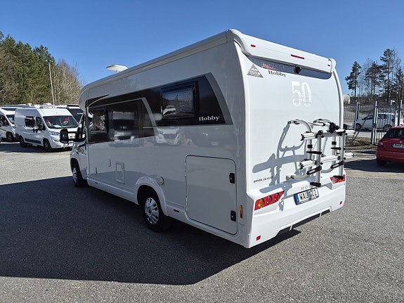 Hobby Optima de Luxe T65 GE långbäddar, endast 4000 mil, mkt fin 5 of 24