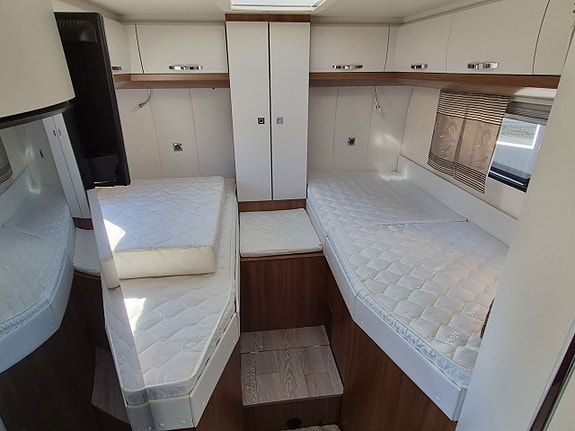Hobby Optima de Luxe T65 GE långbäddar, endast 4000 mil, mkt fin 14 of 24