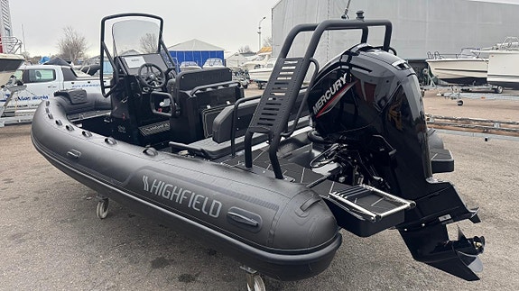 Highfield Sport 560 / Mercury F100 -26 NY ! 3 of 5