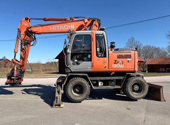 Hitachi ZX 130 W  C-smörj, Rotor, Bytes