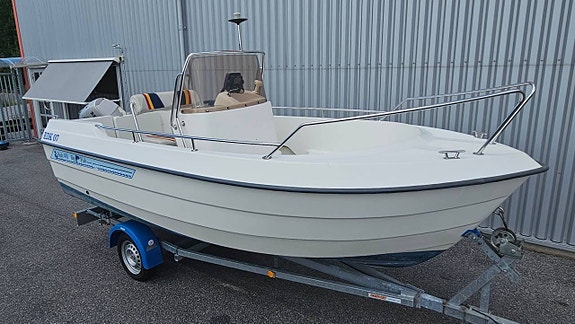 Ryds 485 Big fish med Honda 50hk 4-takt 80km/h trailer