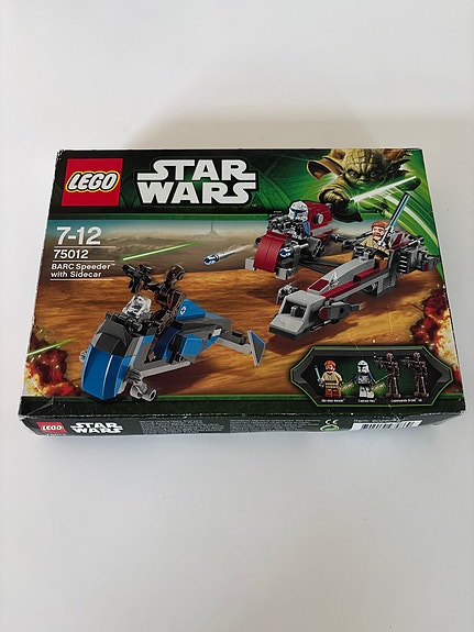 Lego Star wars BARC speeder with sidecar