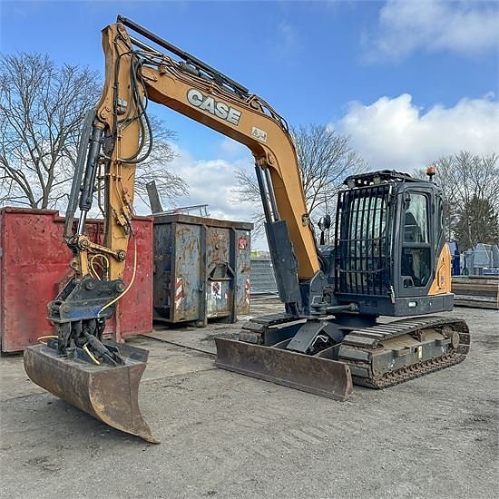 Case CX80 C - Minigravemaskine / mini excavator 9 ton 8 of 30