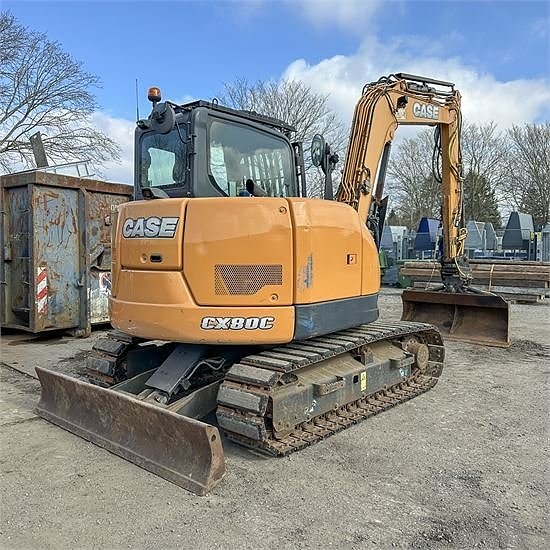 Case CX80 C - Minigravemaskine / mini excavator 9 ton 4 of 5