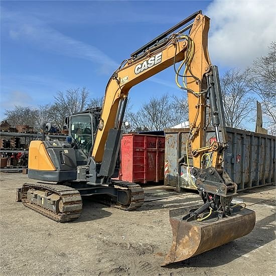 Case CX80 C - Minigravemaskine / mini excavator 9 ton 7 of 30