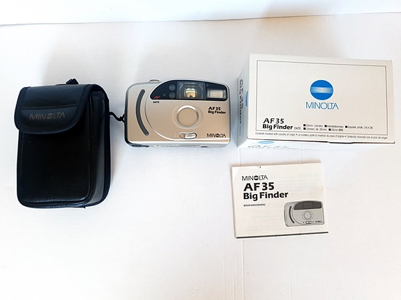 Retro - Minolta AF35 Big Finder silver