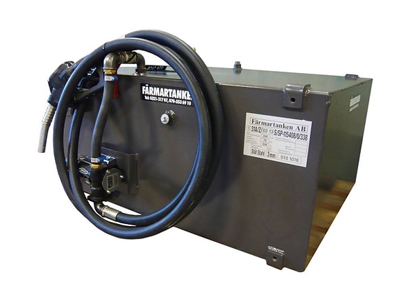 Färmartanken ADR / IBC-behållare 250 liter dieseltank