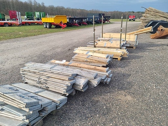 Pallkragar Varierande storlekar