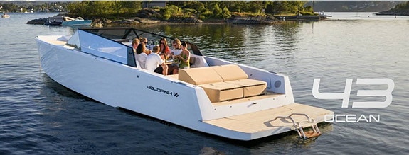 Goldfish 43 Ocean -23, Mercury 6.7L Diesel,M6, 60 knop