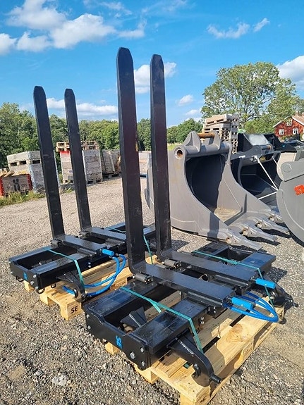 SE Equipment  Hydrauliska pallgafflar lagerrensning