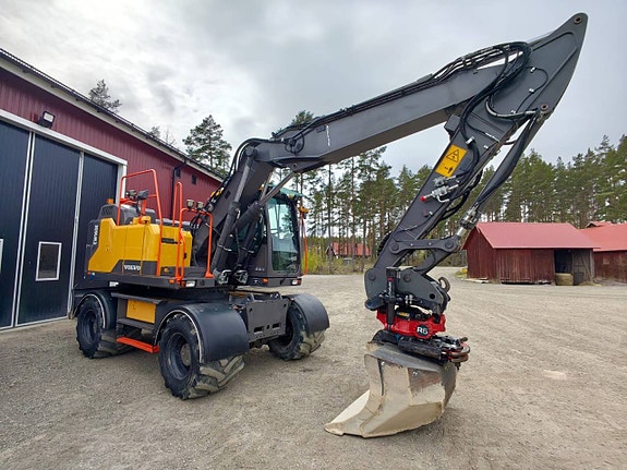 Volvo EW160E | Maxad | Svensksåld | 1 ägare | Fullservad