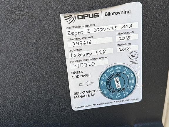 Distributionsbil Volvo FL 280 -2018 via konkursauktion 25 of 27