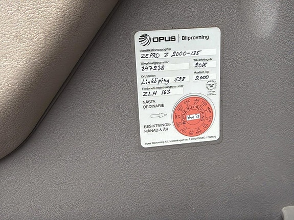 Distributions bil DAF FA LF260i -2018 via konkursauktion 23 of 27
