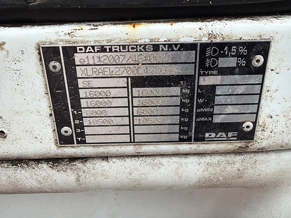 Distributions bil DAF FA LF260i -2018 via konkursauktion 22 of 27