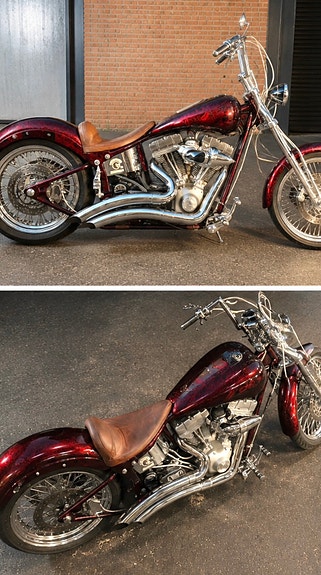 Harley-Davidson Custom Bygge Säljes/bytes 3 of 5