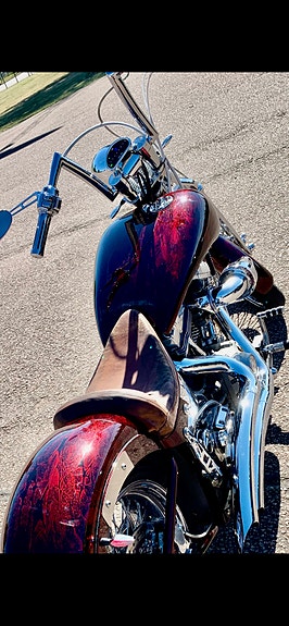 Harley-Davidson Custom Bygge Säljes/bytes 4 of 5