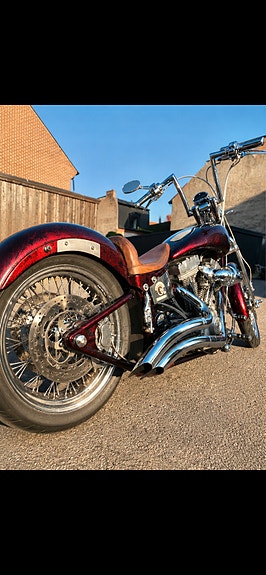 Harley-Davidson Custom Bygge Säljes/bytes 2 of 5