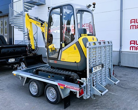 Wacker Neuson ET 18 med släp 3 of 3