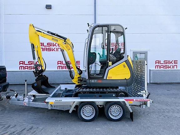 Wacker Neuson ET 18 med släp 2 of 3