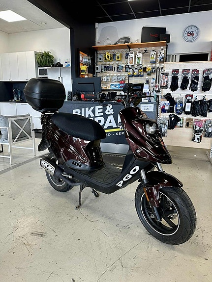 PGO Big max 2-takt, Klass 2, Totalrenoverad!