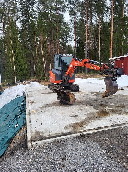 Minigrävare Kubota KX027-4 -2023 | Inkl 2 skopor via auktion