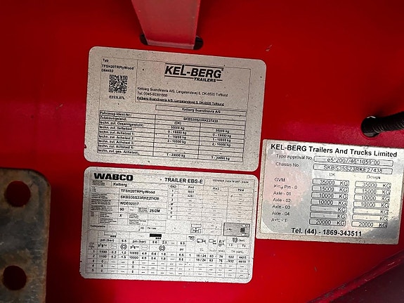 Citytrailer KEL-BERG D500V/BOX -2024 via auktion 24 of 24