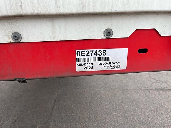 Citytrailer KEL-BERG D500V/BOX -2024 via auktion 14 of 24